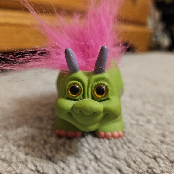 Vintage Russ Trolls dinosaur - Picture 2 of 4